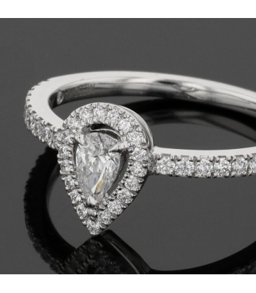 Messika Solitaire M-Love diamonds and gold ring