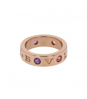 Bulgari Roman Sorbet sapphires, diamond and gold ring