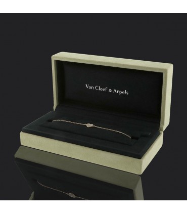 Van Cleef & Arpels Sweet Hearts mother of pearl and gold bracelet