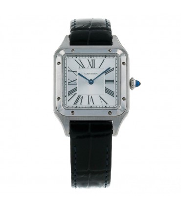 Cartier Santos Dumont stainless steel watch