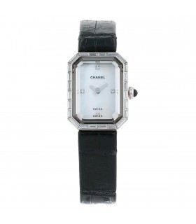 Chanel Première diamonds, mother-of-pearl and gold watch