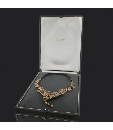 Boucheron diamonds and gold necklace