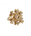 Van Cleef & Arpels Frivole diamonds and gold ring
