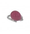 Vhernier Palloncino quartz, rhodonite, diamonds and gold ring