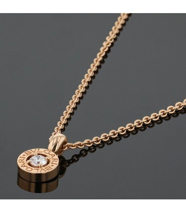 Bulgari Bulgari diamond and gold necklace