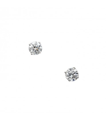 Boucles d’oreilles or et diamants