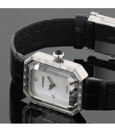 Chanel Première diamonds, mother-of-pearl and gold watch
