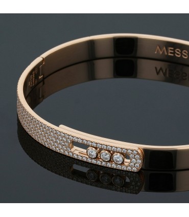 Messika Move diamonds and gold bracelet