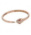 Bulgari Serpenti tourmalines, diamonds and gold bracelet