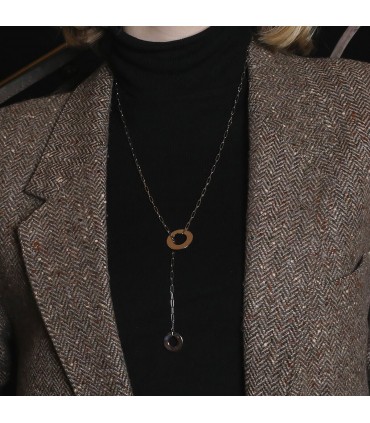 Dinh Van Cible gold necklace