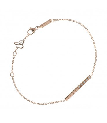 Chopard Ice Cube diamonds and gold bracelet