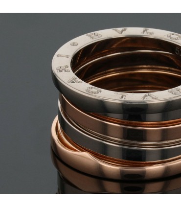 Bulgari B.Zero 1 lapis lazuli and gold ring