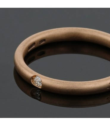 Pomellato Lucciole diamond and gold ring