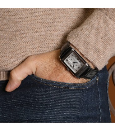 Jaeger Lecoultre Reverso stainless steel watch
