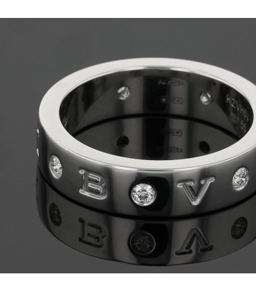 Bulgari Roman Sorbet diamonds and gold ring