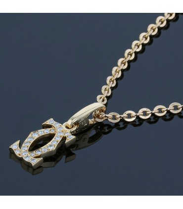 Pendentif Cartier Double C