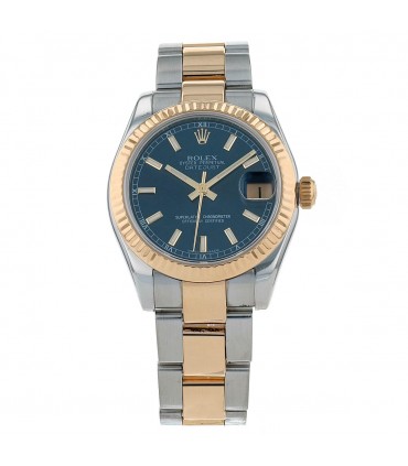 Rolex DateJust stainless steel and gold watch