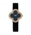 Van Cleef & Arpels Alhambra diamonds, onyx and gold watch