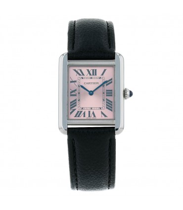 Cartier Tank stainless steel watch