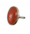 Bague or et corail