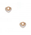 Bulgari Cuore mother-of-pearl and gold earrings