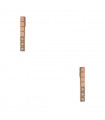 Chopard Ice Cube diamonds and gold earrings