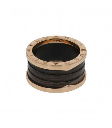 Bulgari B.Zero 1 marble and gold ring