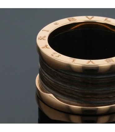 Bulgari B.Zero 1 marble and gold ring