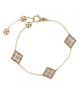 Buccellati Opera mother-of-pearl and gold bracelet