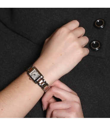 Frederique Constant Classics stainless steel and diamonds watch