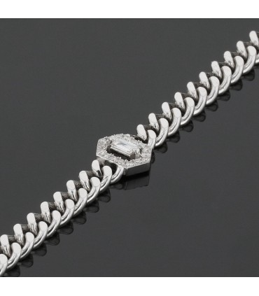 Djula diamonds and gold bracelet