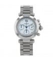 Cartier Pasha stainless steel watch