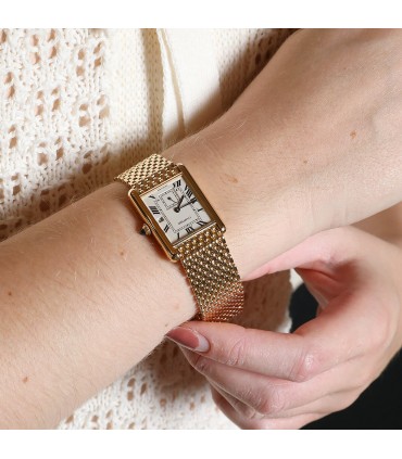 Cartier Tank gold watch