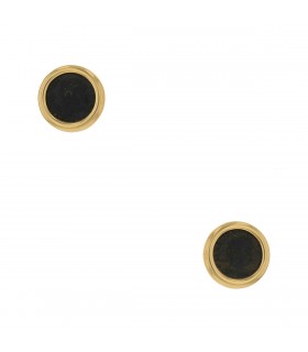 Bulgari Monete antic coins and gold earrings