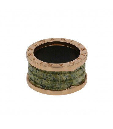 Bulgari B.Zero 1 marble and gold ring