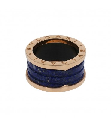 Bulgari B.Zero 1 lapis lazuli and gold ring