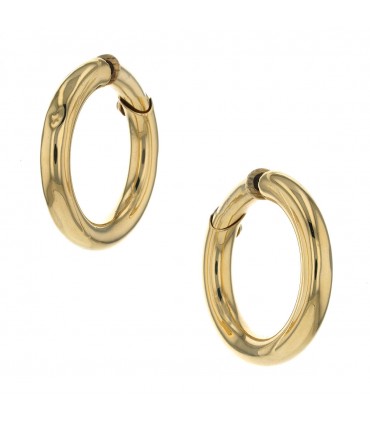 Cartier gold earrings