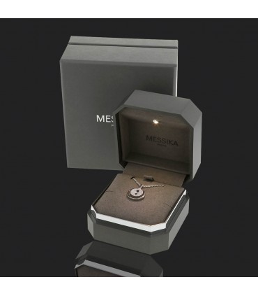 Messika Lucky Move diamonds and gold necklace