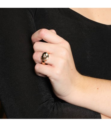 Chopard Happy Diamonds gold and diamond ring