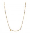 Pomellato Capri ceramic and gold necklace