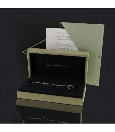 Van Cleef & Arpels Byzantine Alhambra gold bracelet