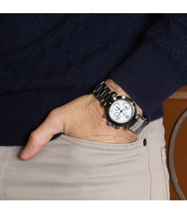 Cartier Pasha stainless steel watch