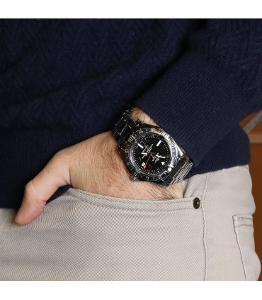 Breitling Avenger stainless steel watch