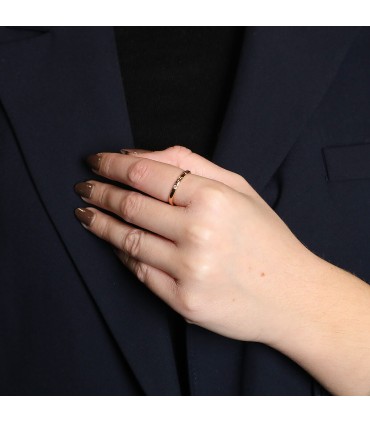 Pomellato Lucciole diamond and gold ring