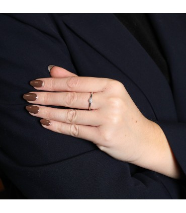 Pomellato M’ama non M’ama diamonds and gold ring