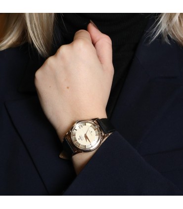 Omega Constellation gold watch
