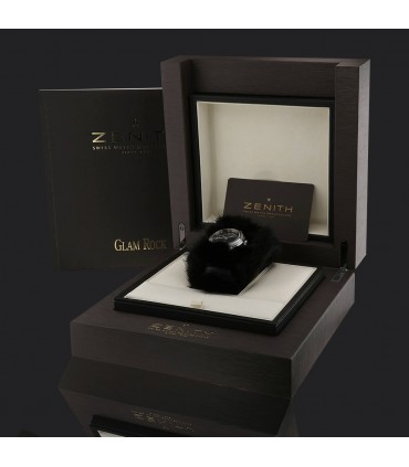 Zenith Baby Star Elite diamonds and stainless steel watch