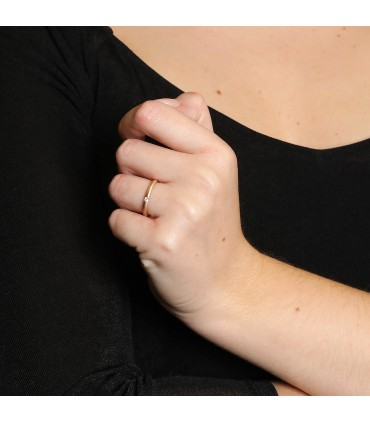 Pomellato Lucciole diamond and gold ring