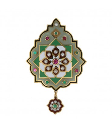 Broche orientale