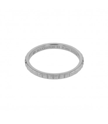 Boucheron Clou de Paris platinum ring